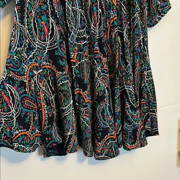 AnthropologiesMaeve Colorful Paisley Long Sleeve Dress - Picture 6 of 7